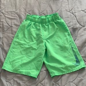 Nike swim shorts, youth small 8-9yrs